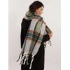 Wool Fashion Italia Šalikas-AT-SZ-231501.03X-pilkas
