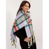 Wool Fashion Italia Šalikas-AT-SZ-231501.03X-šviesiai violetinis