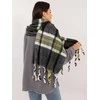 Wool Fashion Italia Šalikas-AT-SZ-231501.49-juodas