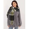 Wool Fashion Italia Šalikas-AT-SZ-231501.49-juodas