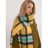 Wool Fashion Italia Šalikas-AT-SZ-231501.49-tamsiai geltonas