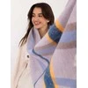 Wool Fashion Italia Šalikas-AT-SZ-2315.33-šviesiai violetinis