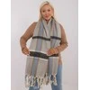 Wool Fashion Italia Šalikas-AT-SZ-2315.33-pilkas