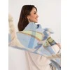Wool Fashion Italia Šalikas-AT-SZ-2315.33-šviesiai mėlynas