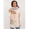 Wool Fashion Italia Šalikas-AT-SZ-2315.33-šviesiai rožinis