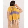 Wool Fashion Italia Šalikas-AT-SZ-2315.33-tamsiai geltonas