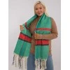 Wool Fashion Italia Šalikas-AT-SZ-2315.33-žalias