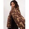 Wool Fashion Italia Šalikas-AT-SZ-23158.32-rudas