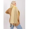 Wool Fashion Italia Šalikas-AT-SZ-2316.31P-geltonas