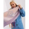 Wool Fashion Italia Šalikas-AT-SZ-2316.31P-šviesiai mėlynas