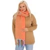 Wool Fashion Italia Šalikas-AT-SZ-2316.44P-oranžinė