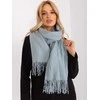 Wool Fashion Italia Šalikas-AT-SZ-23185.62P-mėtinė