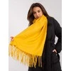 Wool Fashion Italia Šalikas-AT-SZ-23185.90P-tamsiai geltonas