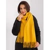 Wool Fashion Italia Šalikas-AT-SZ-23185.90P-tamsiai geltonas