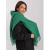 Wool Fashion Italia Šalikas-AT-SZ-23185.93P-tamsiai žalias