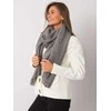 Wool Fashion Italia Šalikas-AT-SZ-3899.91-pilkas