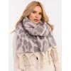 Wool Fashion Italia Šalikas-AT-SZ-416.99-šviesiai rožinis