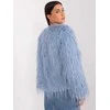 Wool Fashion Italia Striukė moterims-AT-KR-2359.96P-pilka-mėlyna