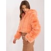 Wool Fashion Italia Striukė moterims-AT-KR-2378.97P-brzoskwiniowy
