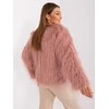 Wool Fashion Italia Striukė moterims-AT-KR-2359.96P-ciemny rožinė