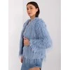 Wool Fashion Italia Striukė moterims-AT-KR-2359.96P-pilka-mėlyna