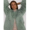 Wool Fashion Italia Striukė moterims-AT-KR-2359.96P-šviesiai žalia