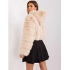 Wool Fashion Italia Striukė moterims-AT-KR-2378.96P-smėlio spalva