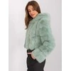 Wool Fashion Italia Striukė moterims-AT-KR-2378.96P-šviesiai žalia