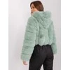 Wool Fashion Italia Striukė moterims-AT-KR-2378.96P-šviesiai žalia
