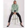 Wool Fashion Italia Striukė moterims-AT-KR-2378.96P-šviesiai žalia