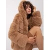 Wool Fashion Italia Striukė moterims-AT-KR-2386.00P-camelowy