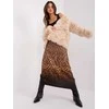 Wool Fashion Italia Striukė moterims-AT-KR-2386.00P-smėlio spalva