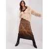 Wool Fashion Italia Striukė moterims-AT-KR-2386.00P-smėlio spalva