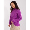 Wool Fashion Italia Sweter-AT-SW-2235.00P-ciemny violetinė