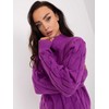 Wool Fashion Italia Sweter-AT-SW-2235.00P-ciemny violetinė