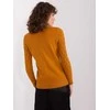 Wool Fashion Italia Megztinis-AT-SW-2324-2,68-tamsiai geltonas