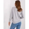 Wool Fashion Italia Megztinis-AT-SW-2325.95P-šviesiai pilkas