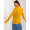 Wool Fashion Italia Megztinis-AT-SW-232901.25X-tamsiai geltonas