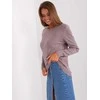 Wool Fashion Italia Megztinis - AT-SW-232901.25X - šviesiai violetinis