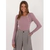 Wool Fashion Italia Megztinis-AT-SW-2332-2,65-šviesiai violetinis