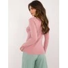 Wool Fashion Italia Megztinis-AT-SW-2334.49-tamsiai rožinis