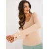 Wool Fashion Italia Megztinis-AT-SW-2334.91-smėlio spalvos