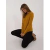 Wool Fashion Italia Megztinis-AT-SW-2338-2.00-tamsiai geltonas