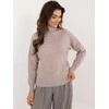 Wool Fashion Italia Megztinis-AT-SW-2339.54-smėlio spalvos