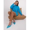 Wool Fashion Italia Megztinis-AT-SW-23401.97P-mėlynas