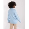 Wool Fashion Italia Megztinis-AT-SW-23401.97P-šviesiai mėlynas