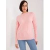 Wool Fashion Italia Megztinis-AT-SW-2340.22-šviesiai rožinis