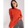 Wool Fashion Italia Megztinis-AT-SW-2340.43-tamsiai oranžinis