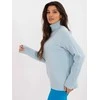 Wool Fashion Italia Megztinis-AT-SW-2342-1,35-šviesiai mėlynas