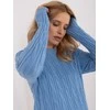 Wool Fashion Italia Megztinis-AT-SW-2343.88-mėlynas